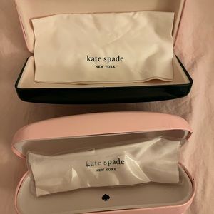2 Kate Spade sunglasses cases